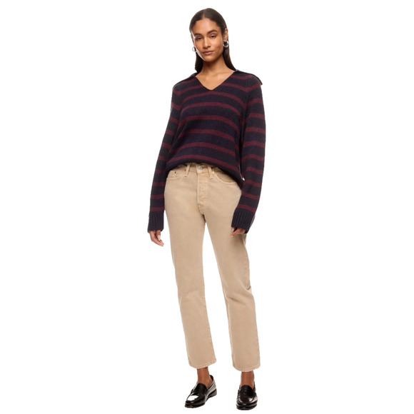 Levis Classic 501 Women W28 L30 Acidwash Tan Jeans - Picture 1 of 16